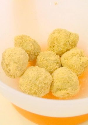 子供のおやつ～ご飯でさつまいもだんご-レシピのメイン写真