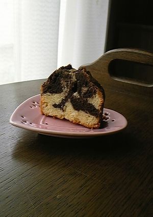 しっとり*マーブルパウンドケーキ-レシピのメイン写真