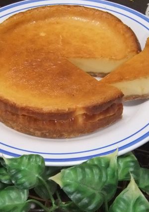 ヒミツの濃厚チーズケーキ-レシピのメイン写真