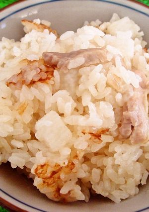 長いもの炊き込みご飯-レシピのメイン写真