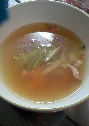 節約 くず野菜のスープ-レシピのメイン写真