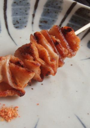 鶏皮が余ったら！鶏皮串♪-レシピのメイン写真