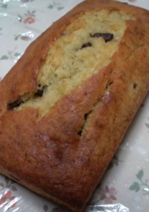 チョコバナナHMパウンドケーキ-レシピのメイン写真