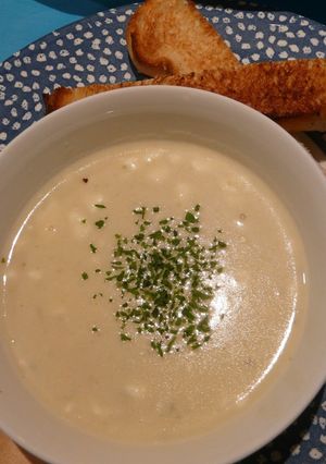 ポテトとクリームチーズのポタージュ-レシピのメイン写真