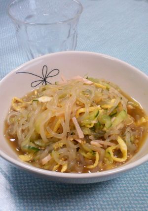 カロリー安心!!糸こんにゃく☆春雨サラダ-レシピのメイン写真