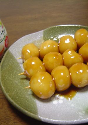 カロリー控えめ☆豆腐のみたらし団子-レシピのメイン写真