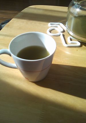 普通の緑茶で抹茶風☆-レシピのメイン写真