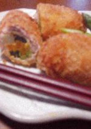 味噌野菜巻きカツ-レシピのメイン写真