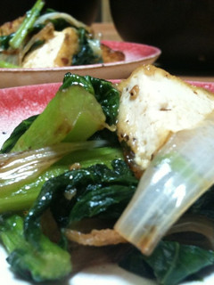 かき菜と厚揚げのオイスターソース炒め-レシピのメイン写真