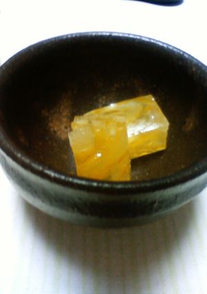 柚子茶でグミ♪パルスイート使い-レシピのメイン写真