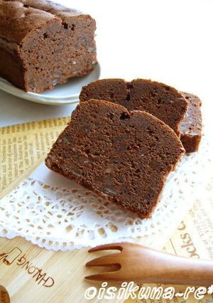 しっとり❤柑橘とナッツのチョコパウンド-レシピのメイン写真