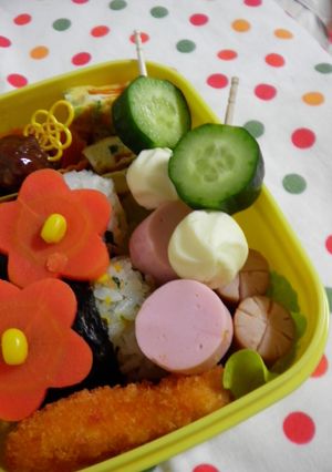 ＊お弁当にも！お花見団子＊-レシピのメイン写真