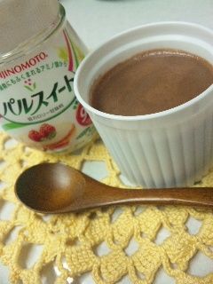レンジで簡単♪ココアプリン-レシピのメイン写真