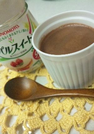 レンジで簡単♪ココアプリン-レシピのメイン写真
