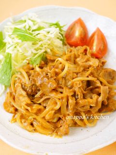 豚肉ともやしのコチュマヨ炒め-レシピのメイン写真