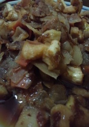 干し野菜のきんぴら風炒め物-レシピのメイン写真