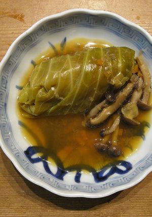 れんこん団子のロールキャベツ-レシピのメイン写真
