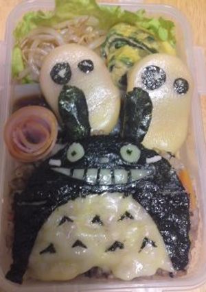 キャラ弁☆トトロ＆もののけ森の妖精〜-レシピのメイン写真