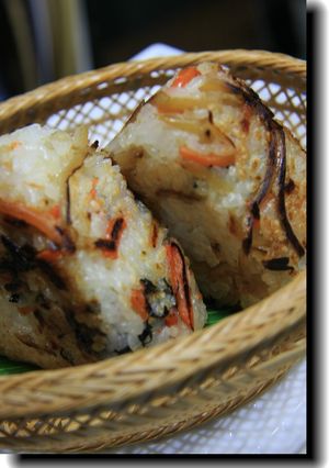 焼きんぴらおにぎり-レシピのメイン写真