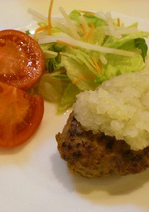 簡単＊基本＊玉ねぎゴロゴロ和風ハンバーグ-レシピのメイン写真