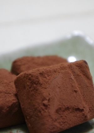 レンジで簡単！コーヒー香る！！生チョコ♪-レシピのメイン写真