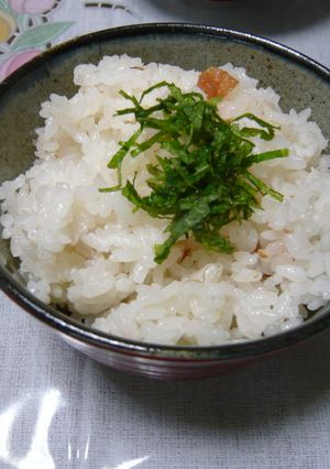 梅ご飯-レシピのメイン写真