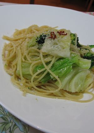 キャベツ＆ブロッコリーのアンチョビパスタ-レシピのメイン写真