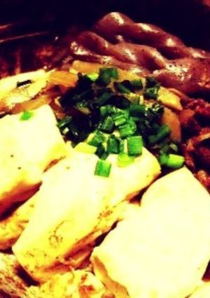＊豆腐と牛ごぼうの甘辛煮＊-レシピのメイン写真
