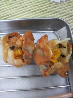 簡単★ふわふわはんぺんワンタン揚げ-レシピのメイン写真