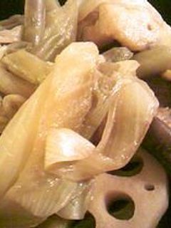 がんもとれんこんと椎茸のめんつゆ煮-レシピのメイン写真