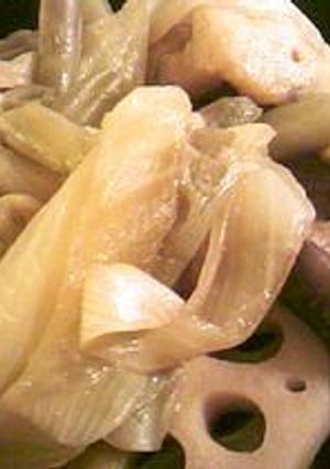 がんもとれんこんと椎茸のめんつゆ煮-レシピのメイン写真