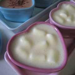 รูปของ ホワイトチョコのムース♪