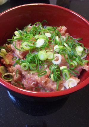 ◆新玉ねぎのネギトロ丼◆-レシピのメイン写真