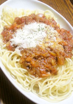 我が家のミートソース-レシピのメイン写真