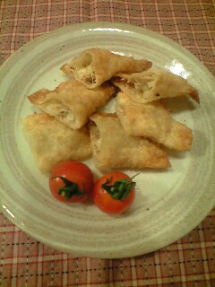 餃子の皮の包み揚げinツナ☆-レシピのメイン写真