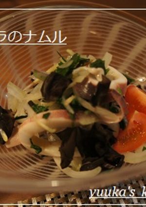 いかとにらのナムル-レシピのメイン写真