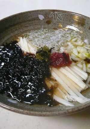 短冊とろろ汁-レシピのメイン写真