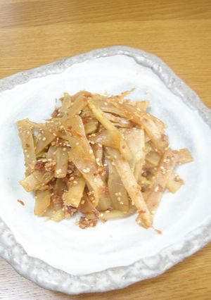 旬の味　うどのきんぴら-レシピのメイン写真