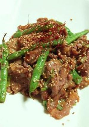 豚肉とインゲンの香味炒め-レシピのメイン写真