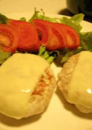 ふんわり♪チーズ豆腐ハンバーグ！-レシピのメイン写真