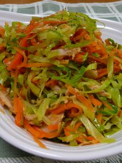 レンジで☆キャベツとツナのホットサラダ♡-レシピのメイン写真