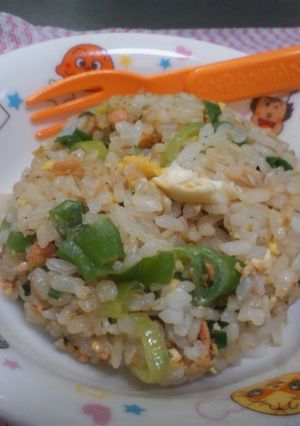 焼き鮭あらほぐしチャーハン☆-レシピのメイン写真