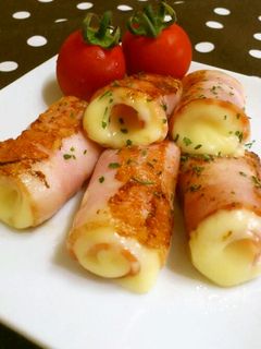 お弁当に*とろ〜りチーズのベーコン巻き-レシピのメイン写真