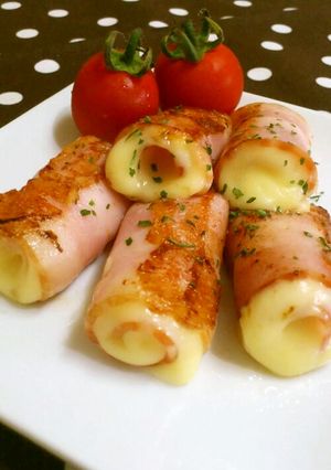 お弁当に*とろ〜りチーズのベーコン巻き-レシピのメイン写真