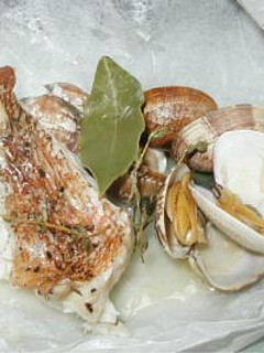 白身魚とハーブの紙包み焼き-レシピのメイン写真