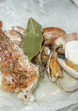 白身魚とハーブの紙包み焼き-レシピのメイン写真