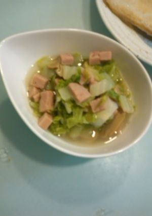 あと一品!スパムと白菜の洋風煮-レシピのメイン写真