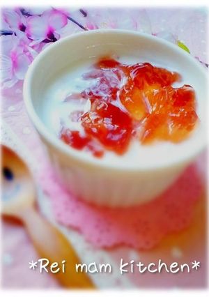 ✿ゼリーでキラ☆キラ♡宝石ヨーグルト✿-レシピのメイン写真