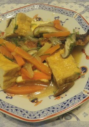 冬の定番!鱈と厚揚げの野菜あんかけ☆-レシピのメイン写真