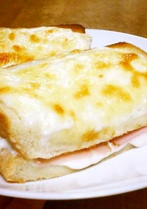 米粉ホワイトソースdeクロックムッシュ！-レシピのメイン写真